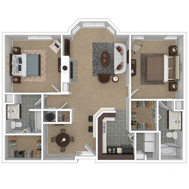 Meridian at Grandview C10 Floor Plan